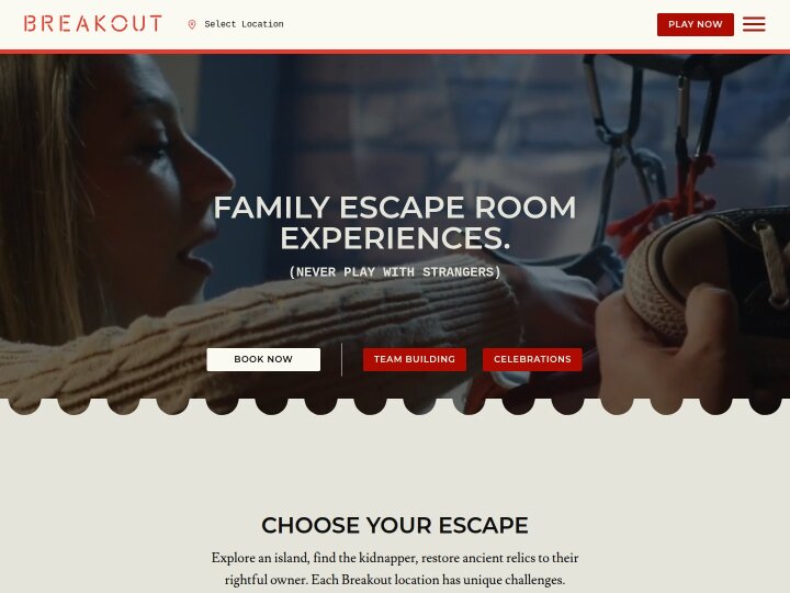 Screenshot of Breakout Games